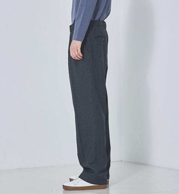 ABAHOUSE「【セットアップ対応】T/R フランス綾 2タック ワイドパンツ」|その他|