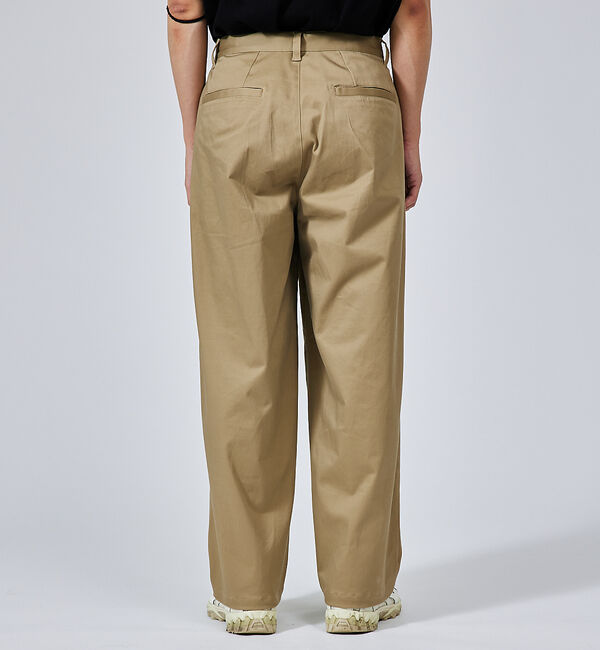 ABAHOUSE「ハイツイストコットン ワイドトラウザーズ」|その他|