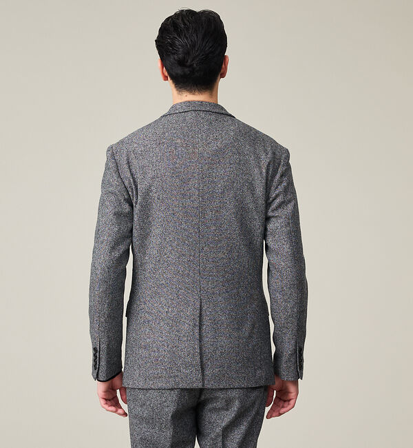 ABAHOUSE「【カシミヤブレンド】ウール ツイルジャケット / セットアップ対応」|テーラードジャケット|