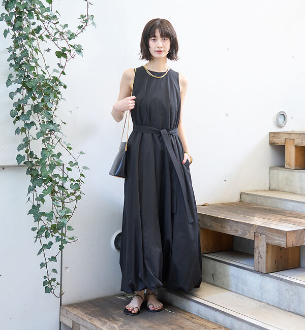 Rouge vif「ノースリーブ バルーンワンピース」|ワンピース|