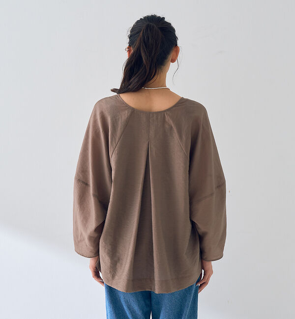 Rouge vif「はおりシアーシャツジャケット」|シャツ・ブラウス|