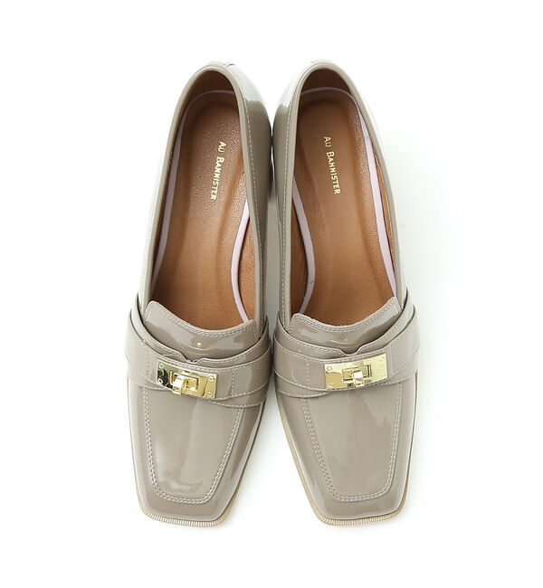 AU BANNISTER「【晴雨兼用】ヒールアップローファー」|レインシューズ|