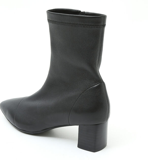 AU BANNISTER「【最高ブーツ/ 5cmヒール】ストレッチショートブーツ」|ショートブーツ|