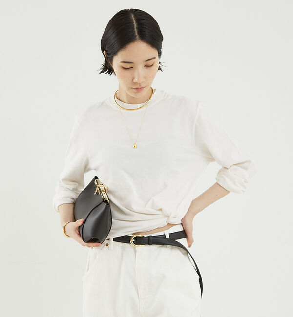 The Store by C' 「【AGOLDE】RUNA TEE／ロングスリーブカットソー」|Tシャツ・カットソー|アイボリー