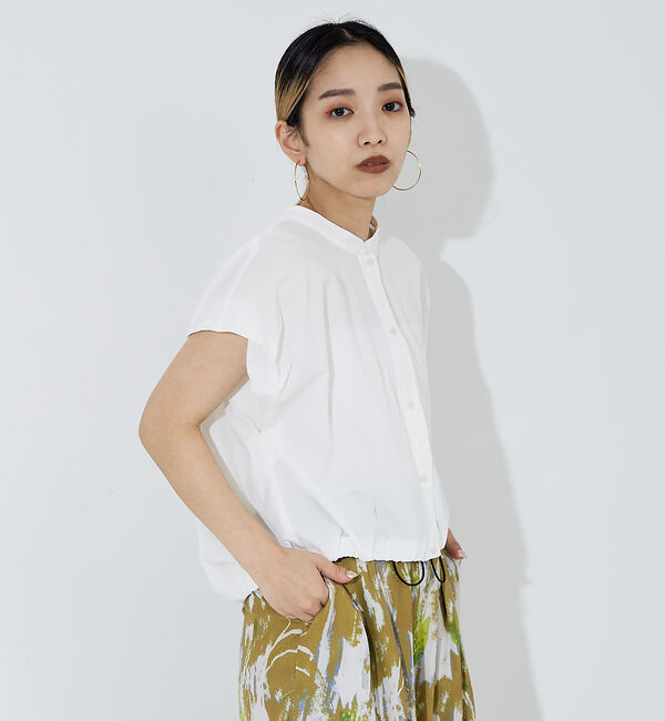 NOMINE「フレンチ ショートシャツ」|シャツ・ブラウス|