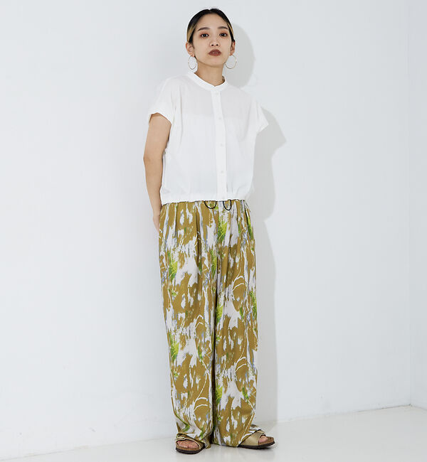 NOMINE「フレンチ ショートシャツ」|シャツ・ブラウス|