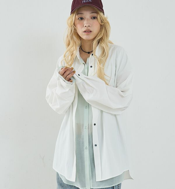 NOMINE「レイヤード シャツ【予約】」|シャツ・ブラウス|