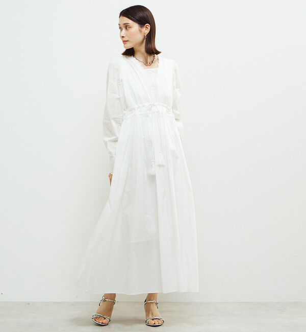 Soffitto「スカラデザインマキシワンピース」|ワンピース|