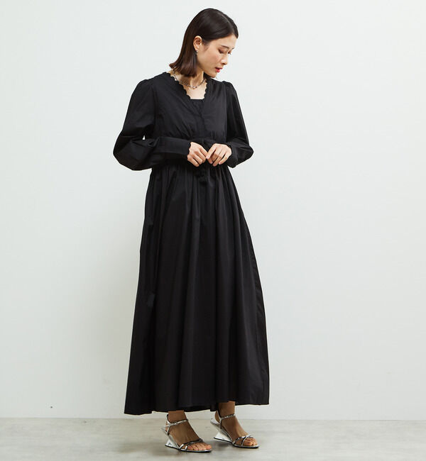 Soffitto「スカラデザインマキシワンピース」|ワンピース|