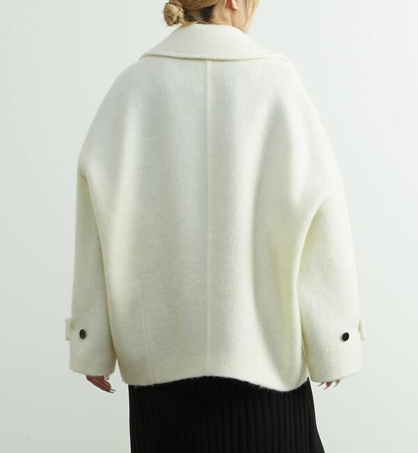 SOFFITTO「モヘヤ混コクーンシャギーコート」|その他|