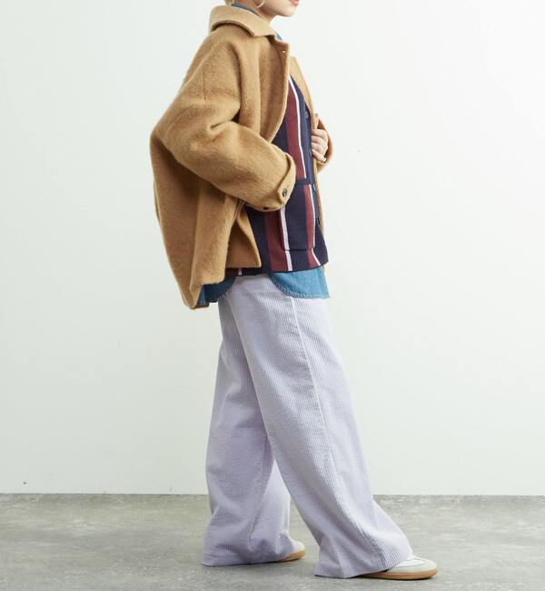 SOFFITTO「モヘヤ混コクーンシャギーコート」|その他|