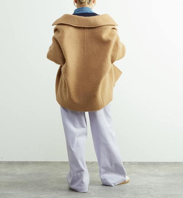 SOFFITTO「モヘヤ混コクーンシャギーコート」|その他|
