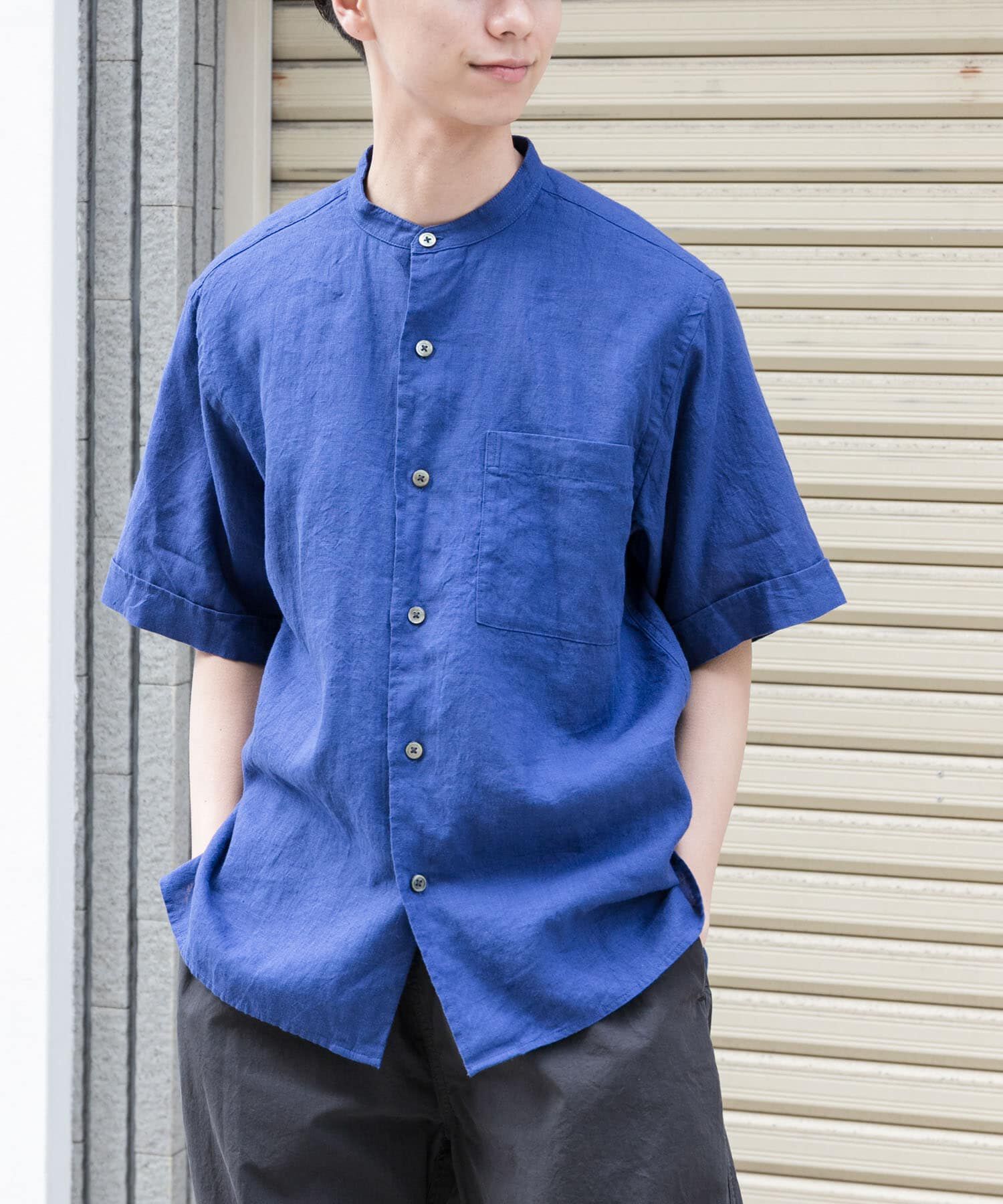 URBAN RESEARCH DOORS「FORK&SPOON　コットンリネンショートスリーブシャツ」|シャツ・ブラウス|