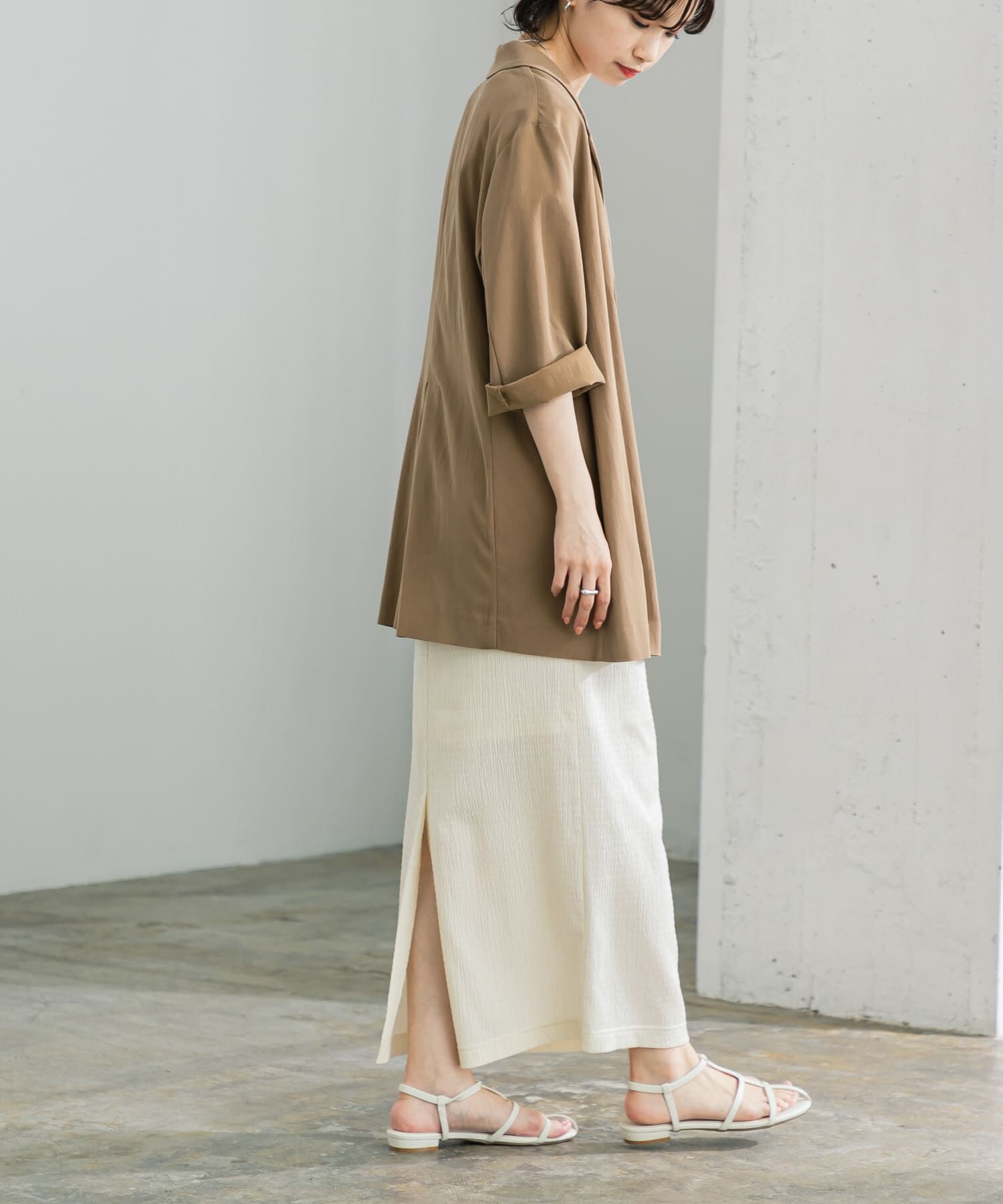 URBAN RESEARCH「シャーリングカットスカート」|スカート|