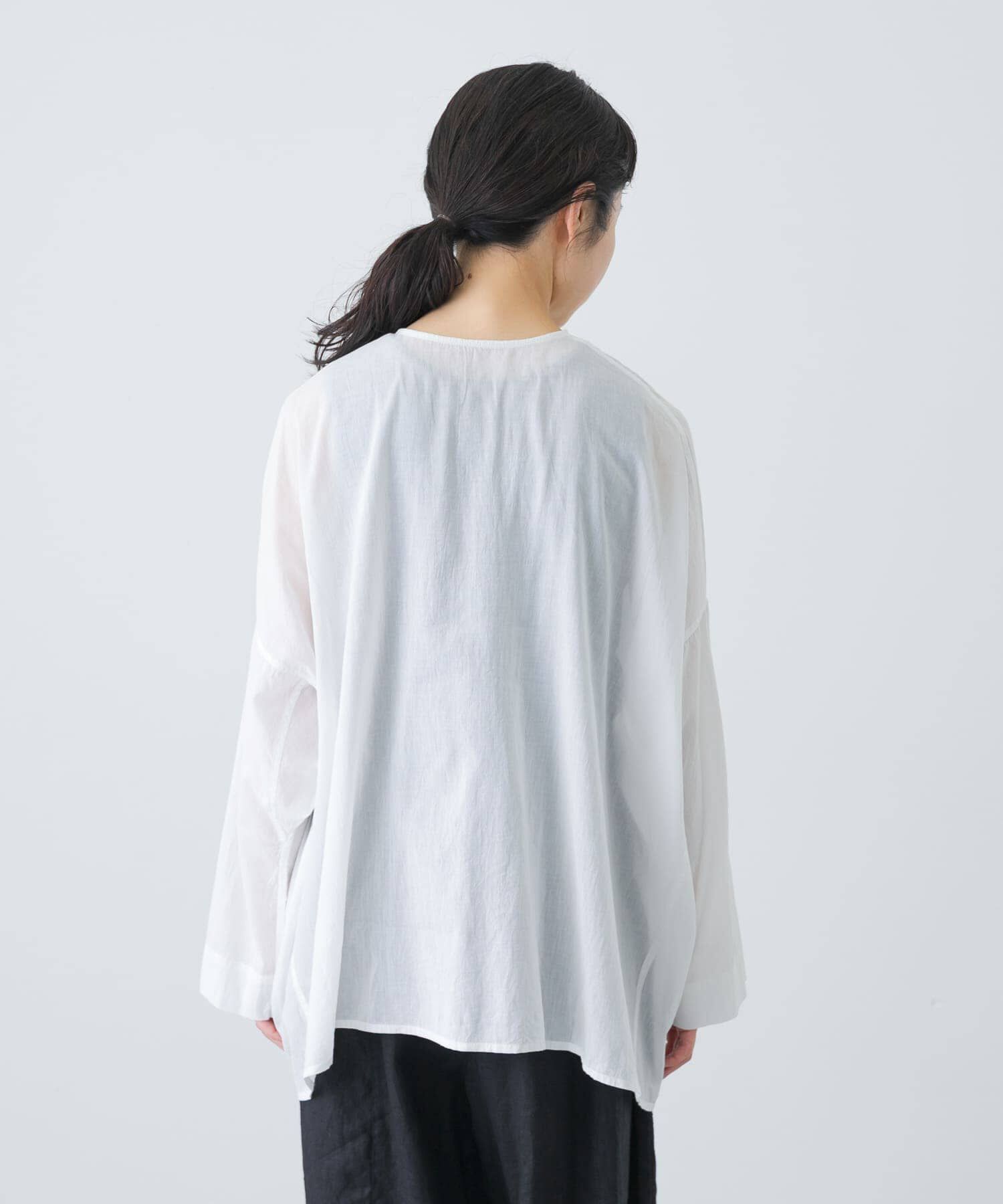 かぐれ「ボイルワイドプルオーバー」|シャツ・ブラウス|