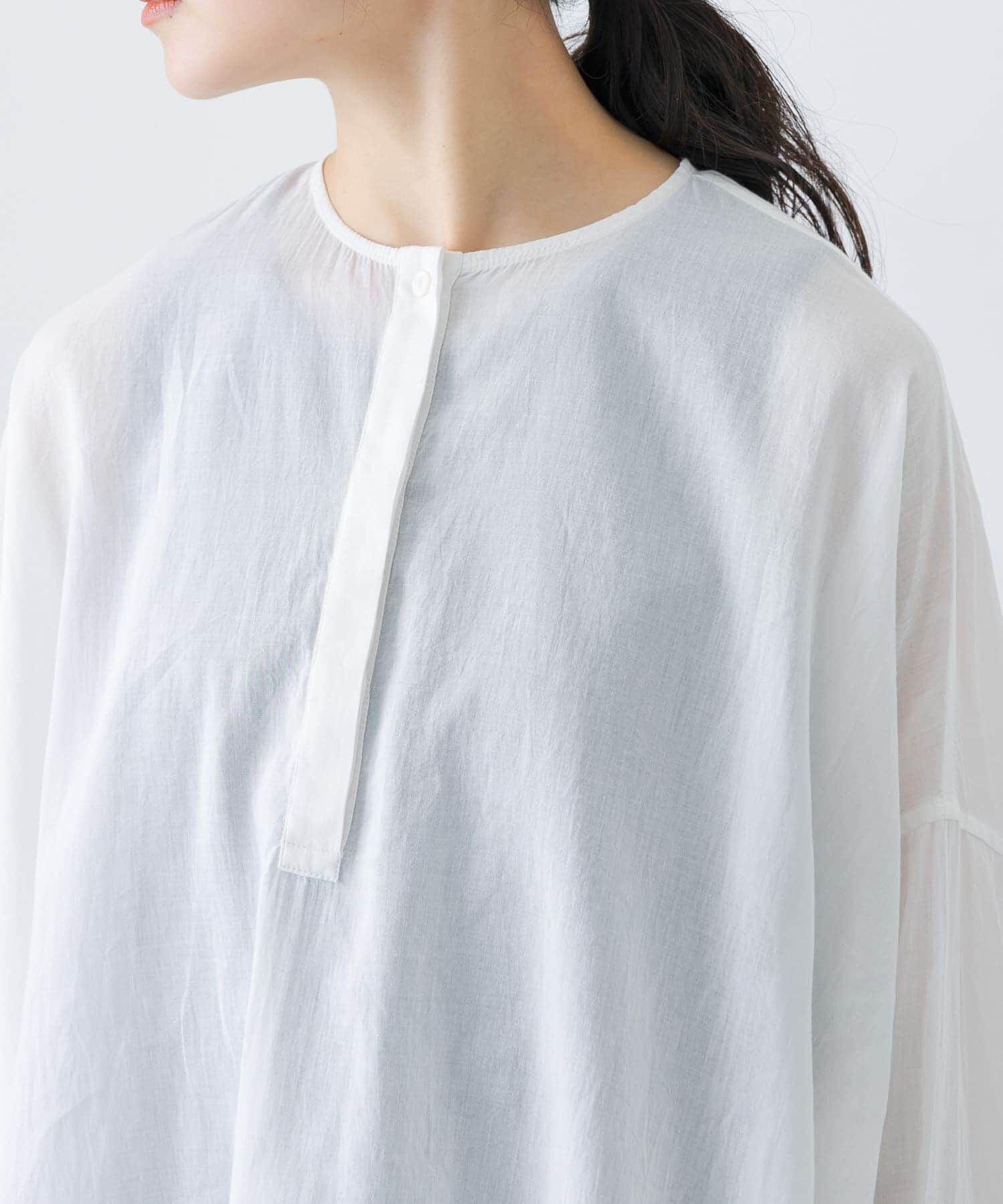 かぐれ「ボイルワイドプルオーバー」|シャツ・ブラウス|