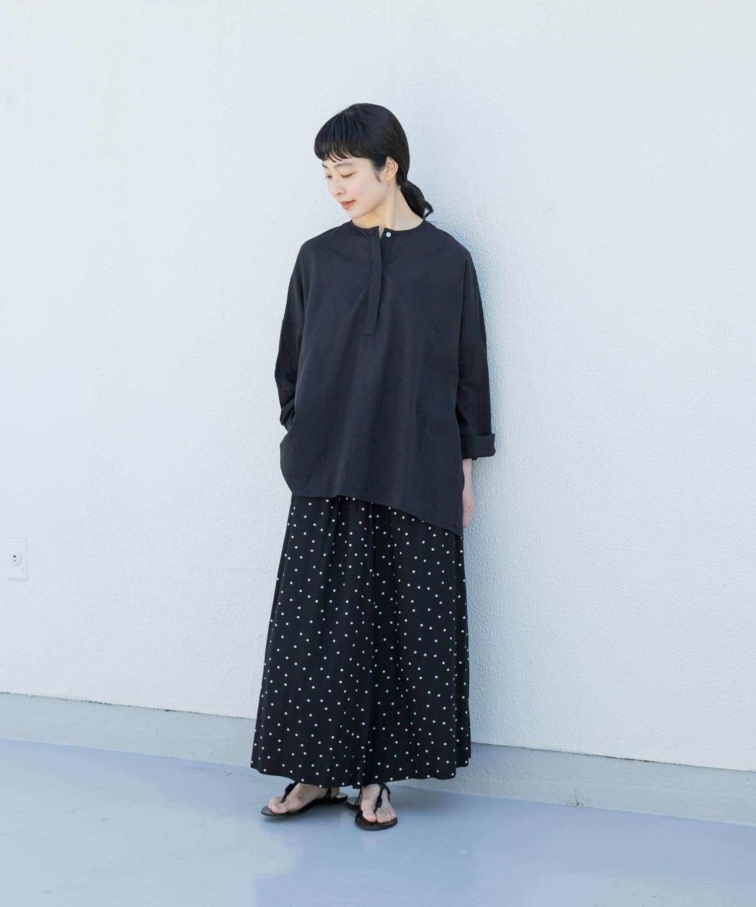 かぐれ「ボイルワイドプルオーバー」|シャツ・ブラウス|