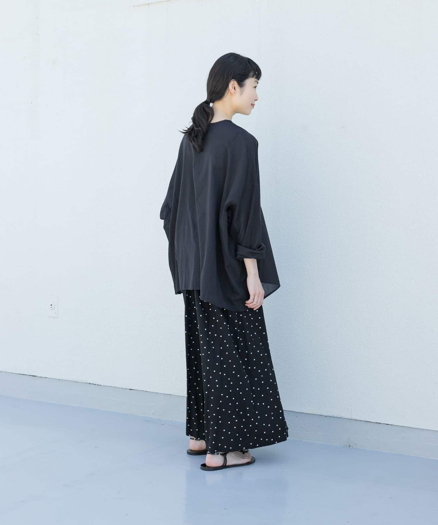 かぐれ「ボイルワイドプルオーバー」|シャツ・ブラウス|