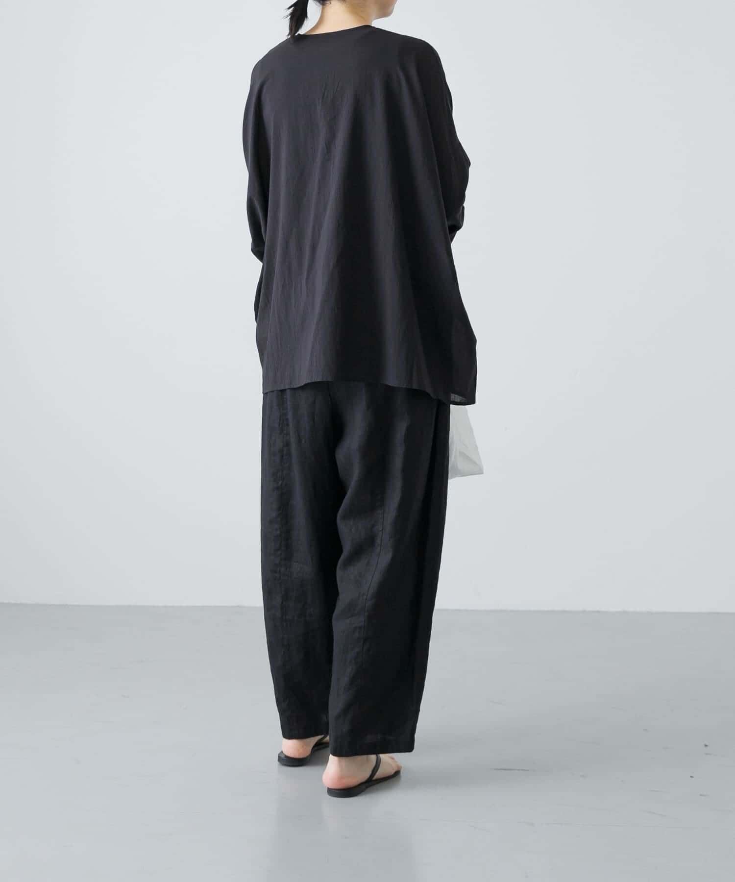 かぐれ「ボイルワイドプルオーバー」|シャツ・ブラウス|