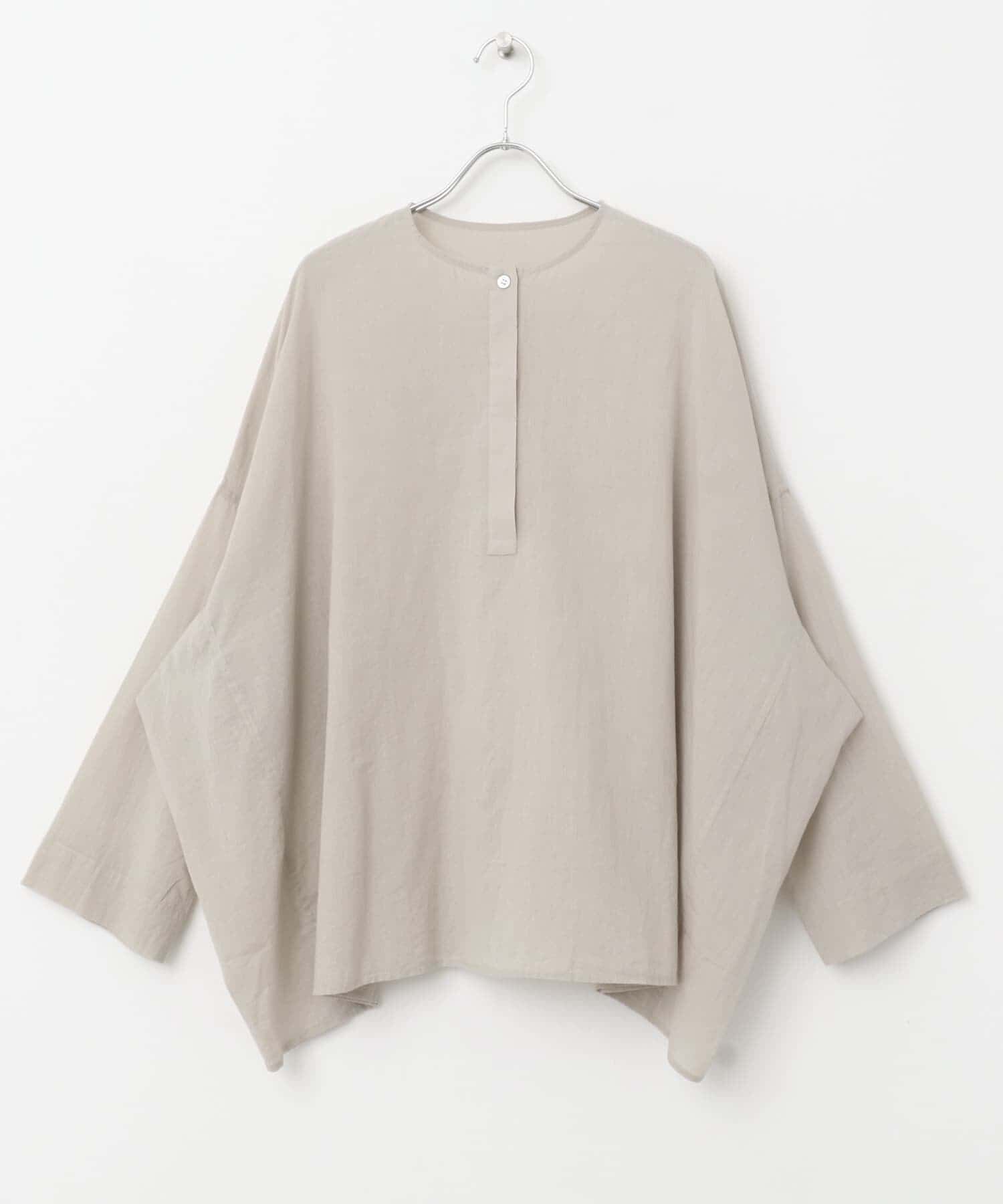 かぐれ「ボイルワイドプルオーバー」|シャツ・ブラウス|