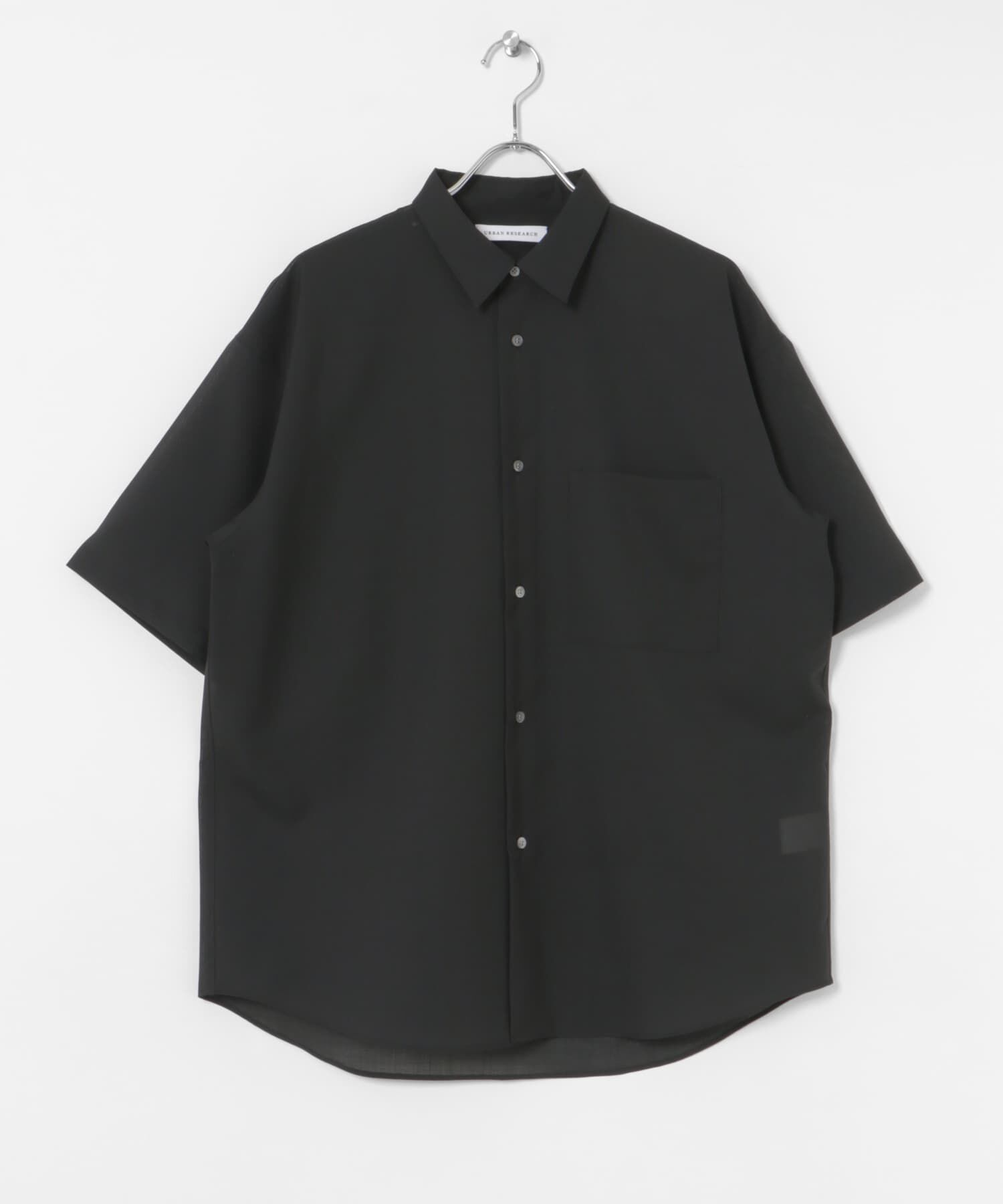URBAN RESEARCH「ウォッシャブルウールサイロフィルショートスリーブシャツ」|シャツ・ブラウス|