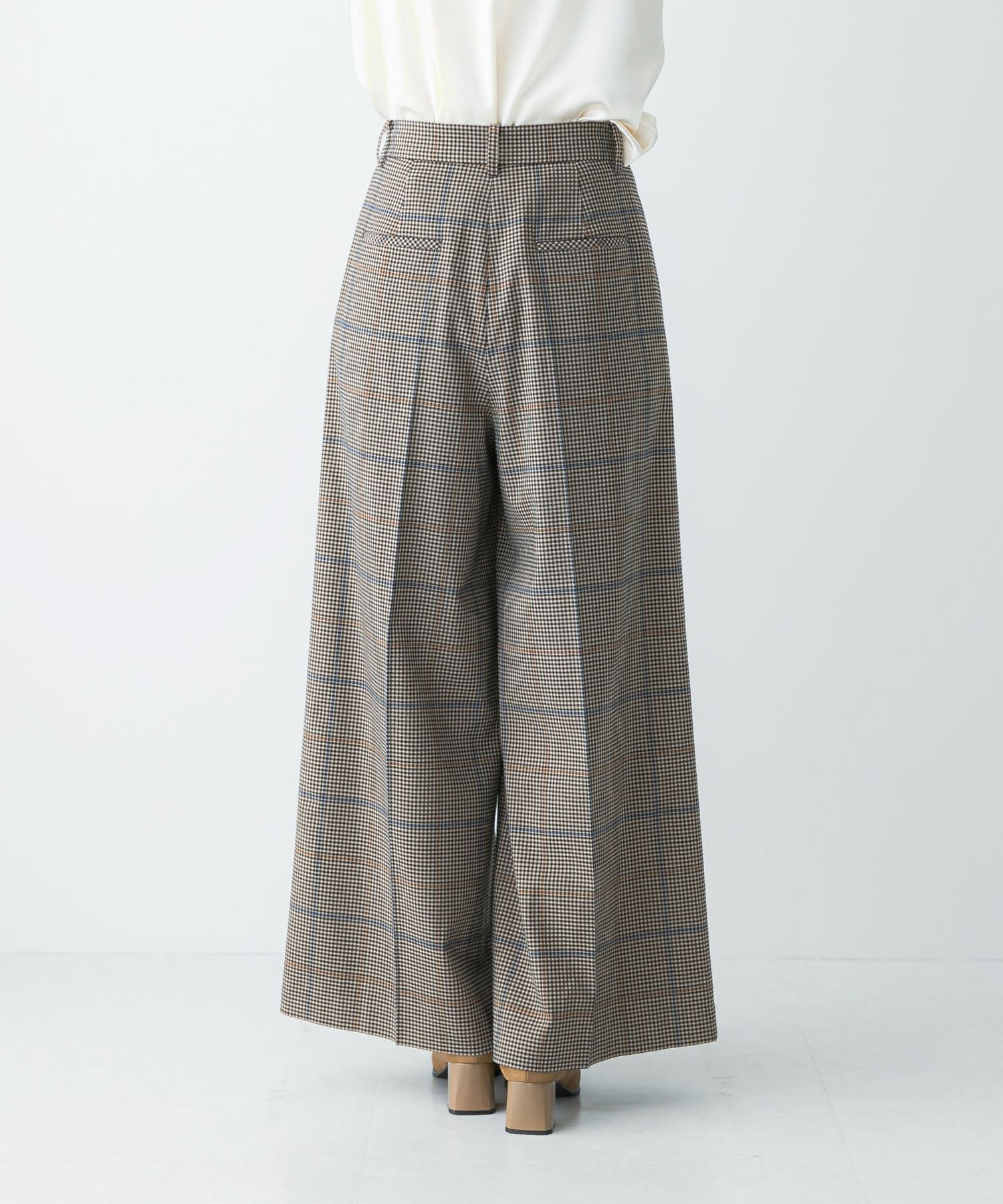 URBAN RESEARCH ROSSO「チェックワイドスラックス」|その他|