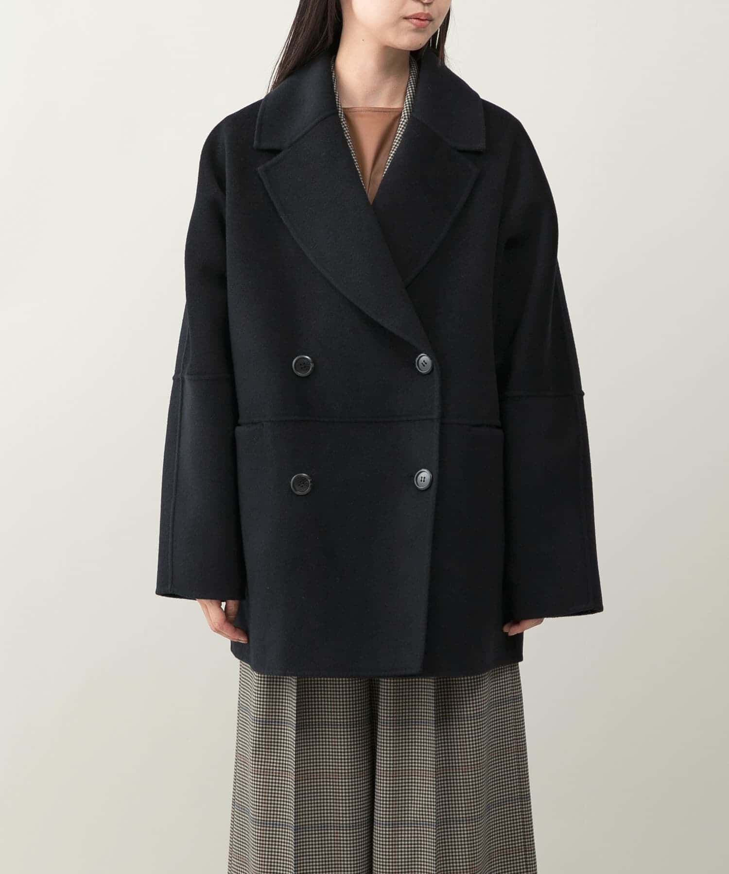 URBAN RESEARCH ROSSO「『一部別注カラー』YENN　DOUBLE FACE PEA COAT」|ピーコート|