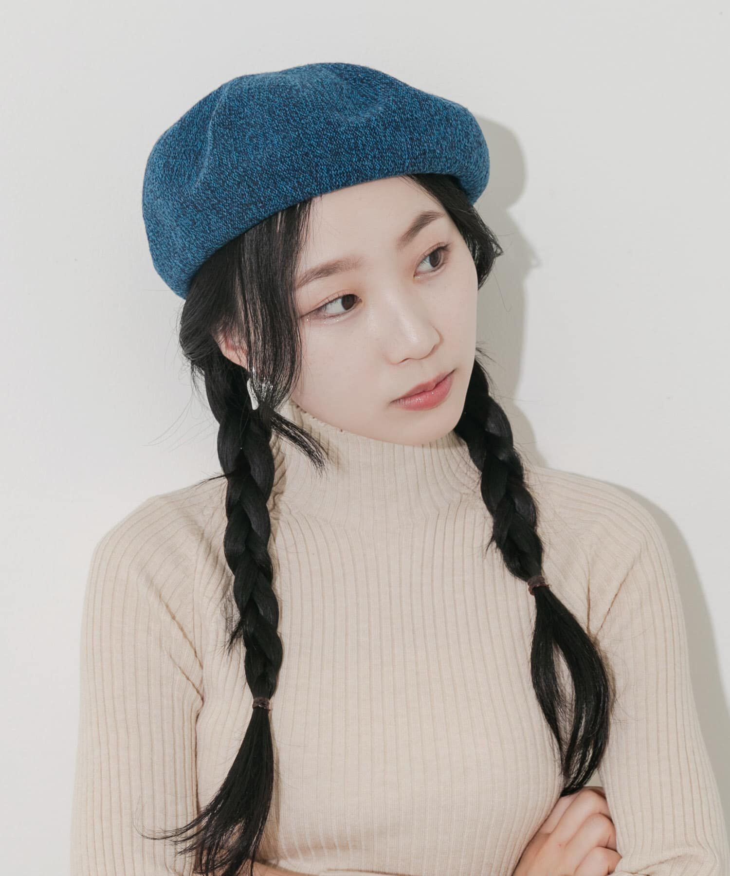 SMELLY「ミックスパターンベレー」|ハンチング・ベレー帽|