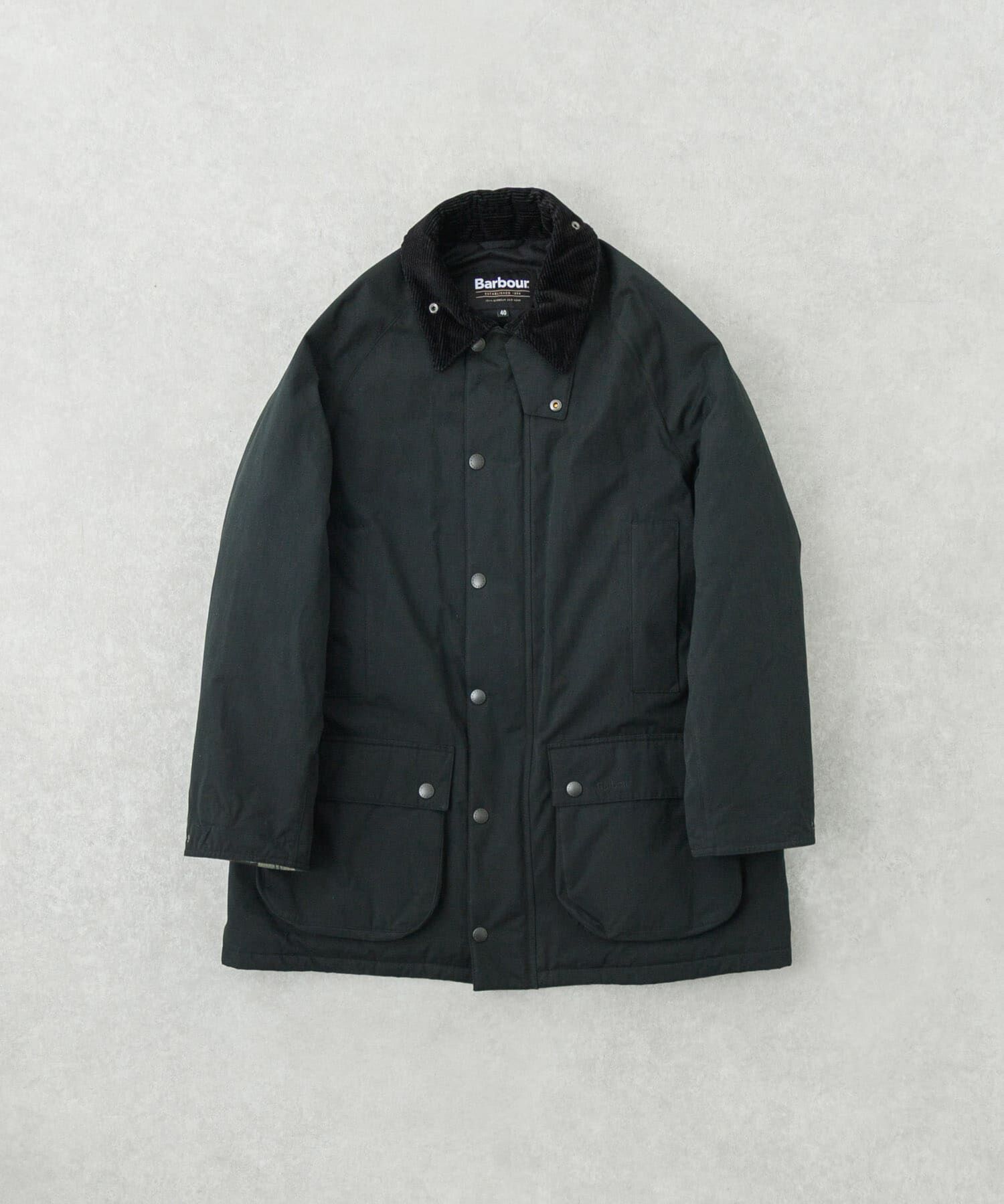 URBAN RESEARCH「『別注』Barbour / URBAN RESEARCH　PADDED OS BEAUFORT」|ノーカラーコート|