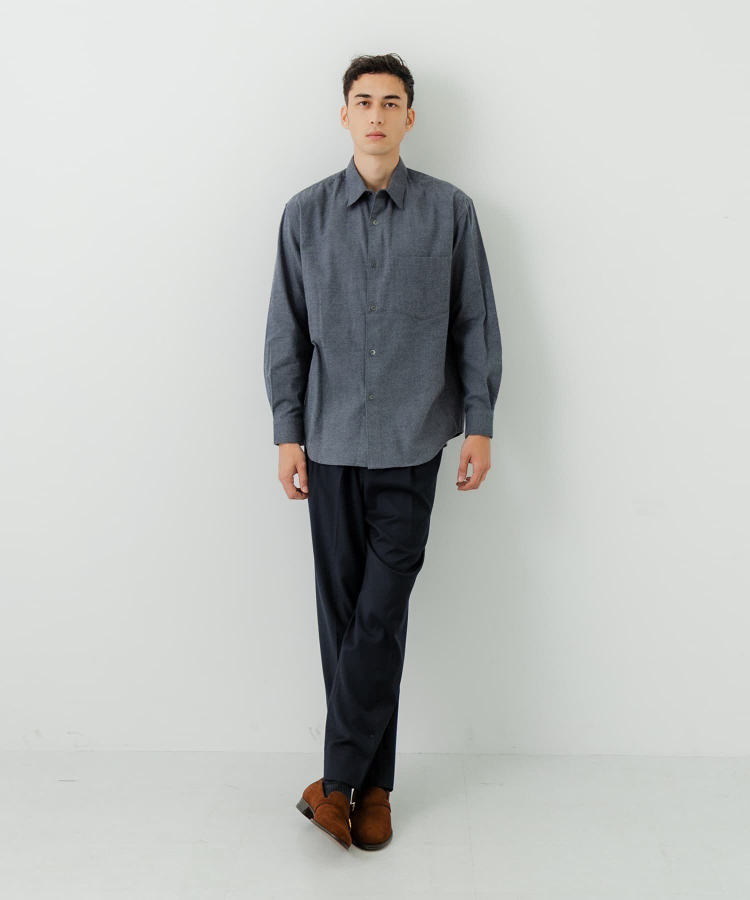URBAN RESEARCH「『UR TECH』Brushed Cotton Shirts」|シャツ・ブラウス|