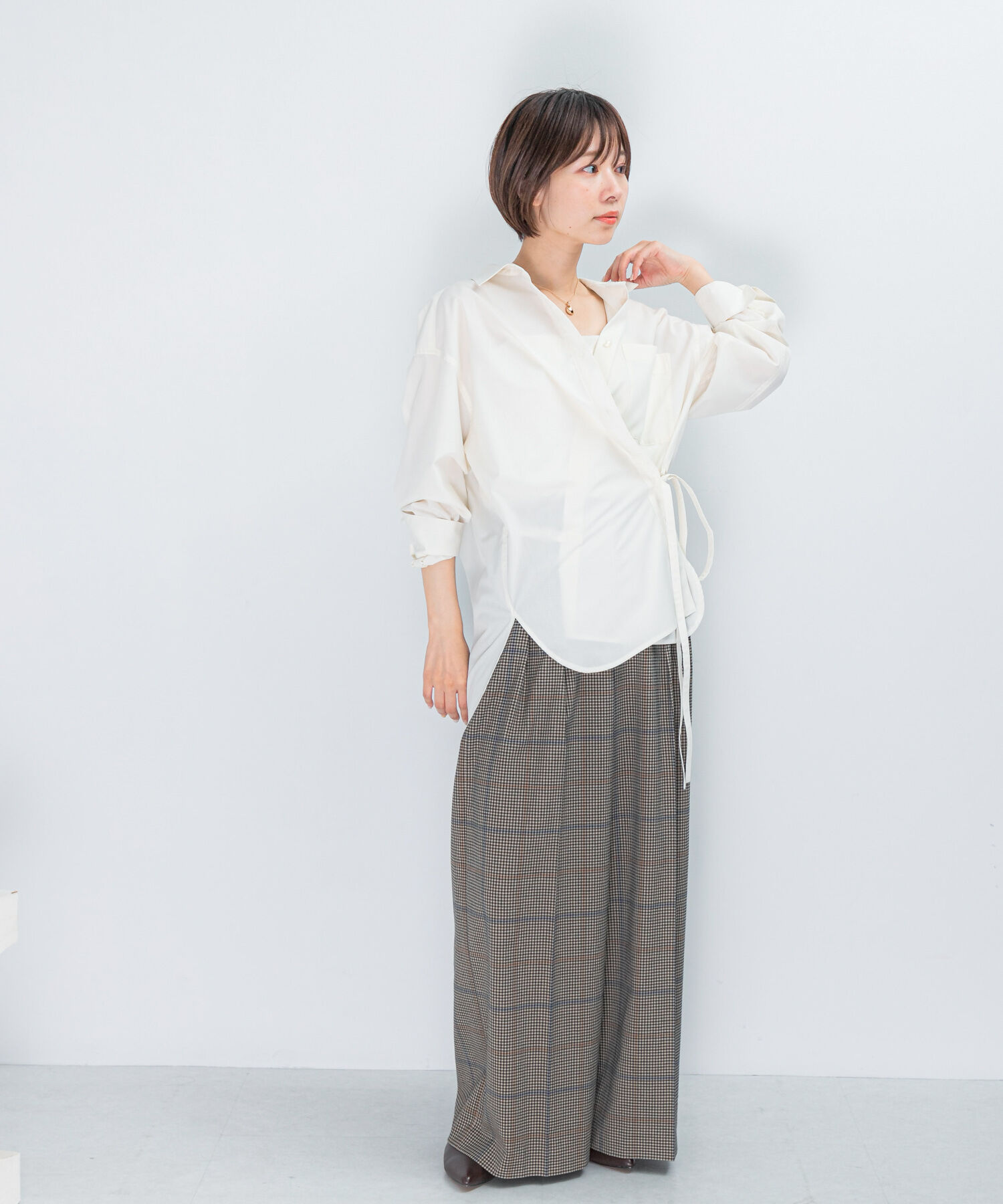 URBAN RESEARCH ROSSO「マルチウェイデザインシャツ」|シャツ・ブラウス|