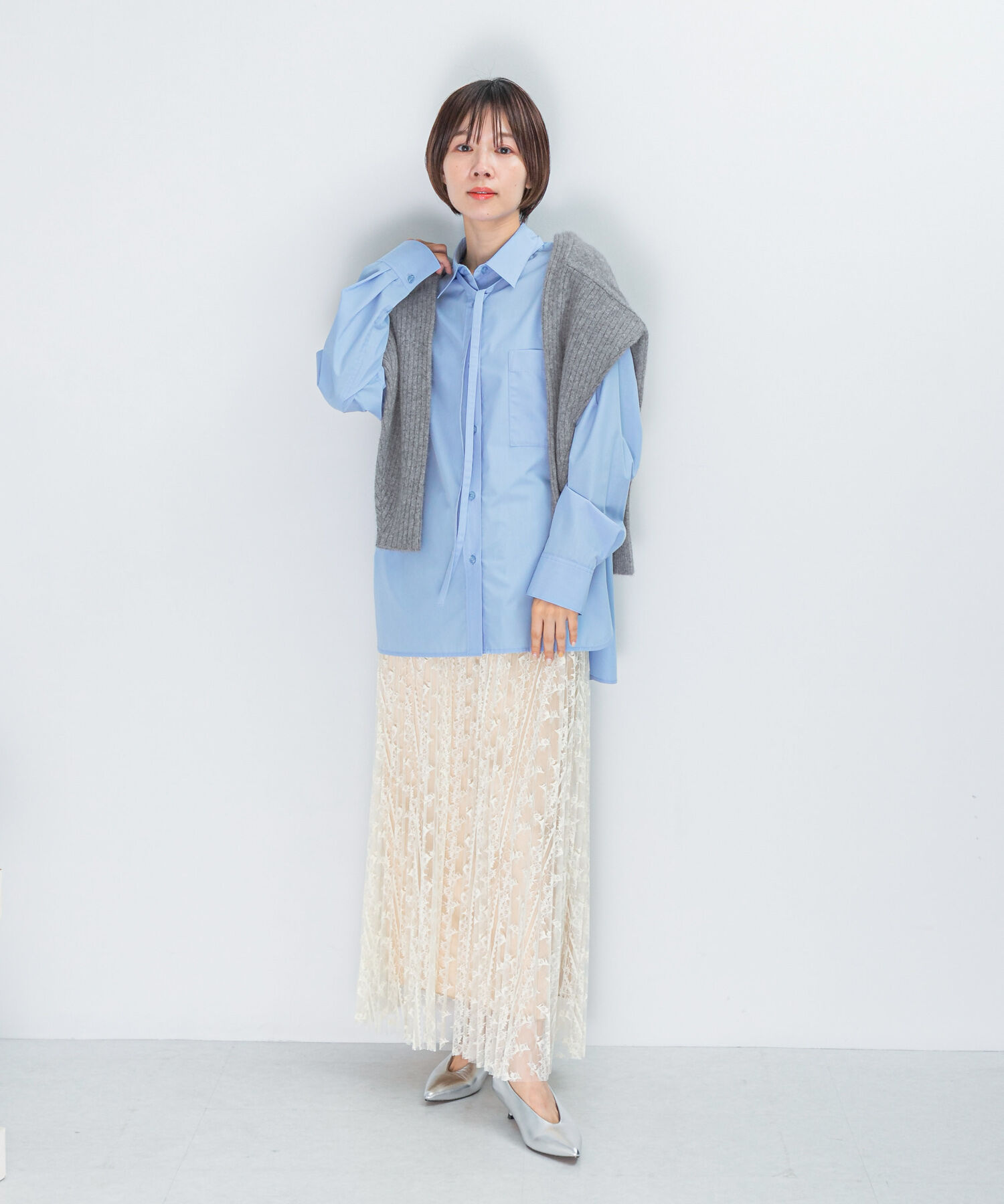 URBAN RESEARCH ROSSO「マルチウェイデザインシャツ」|シャツ・ブラウス|