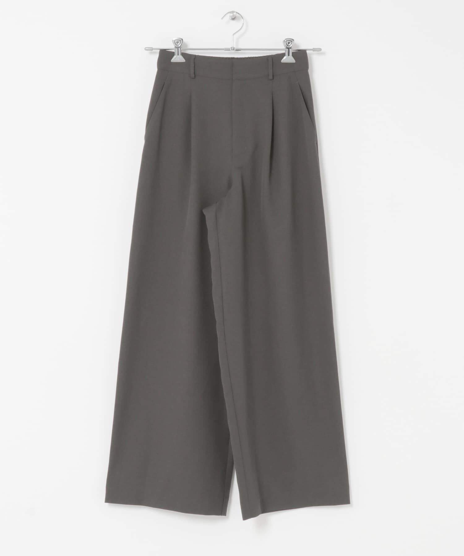 URBAN RESEARCH ROSSO「『UR TECH SMOOTHLUXE』F by ROSSO　タックワイドパンツ」|その他|