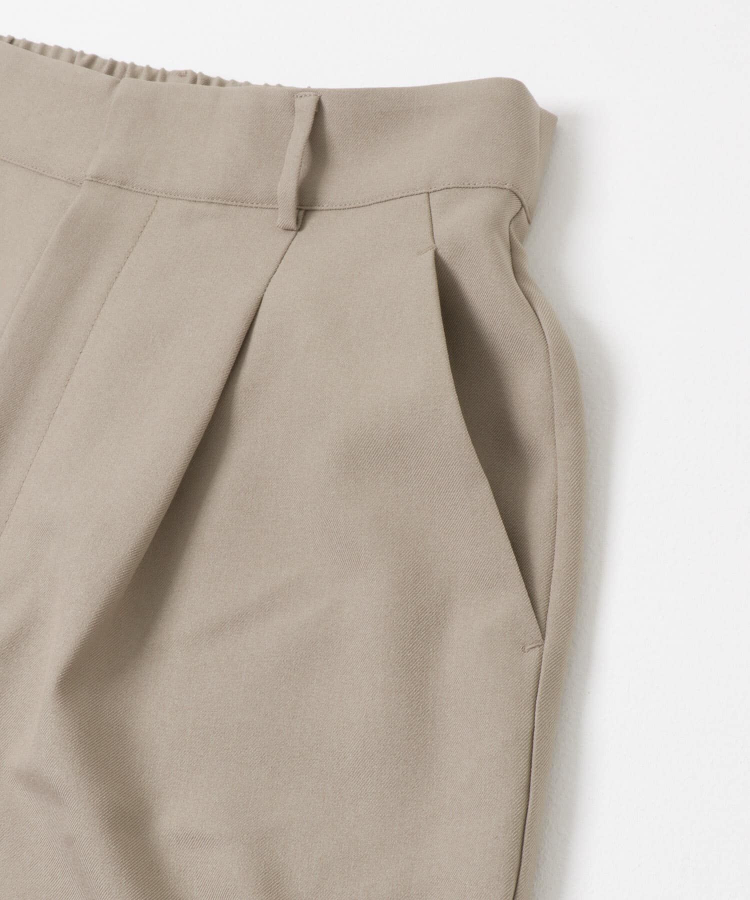 URBAN RESEARCH ROSSO「『UR TECH SMOOTHLUXE』F by ROSSO　タックワイドパンツ」|その他|