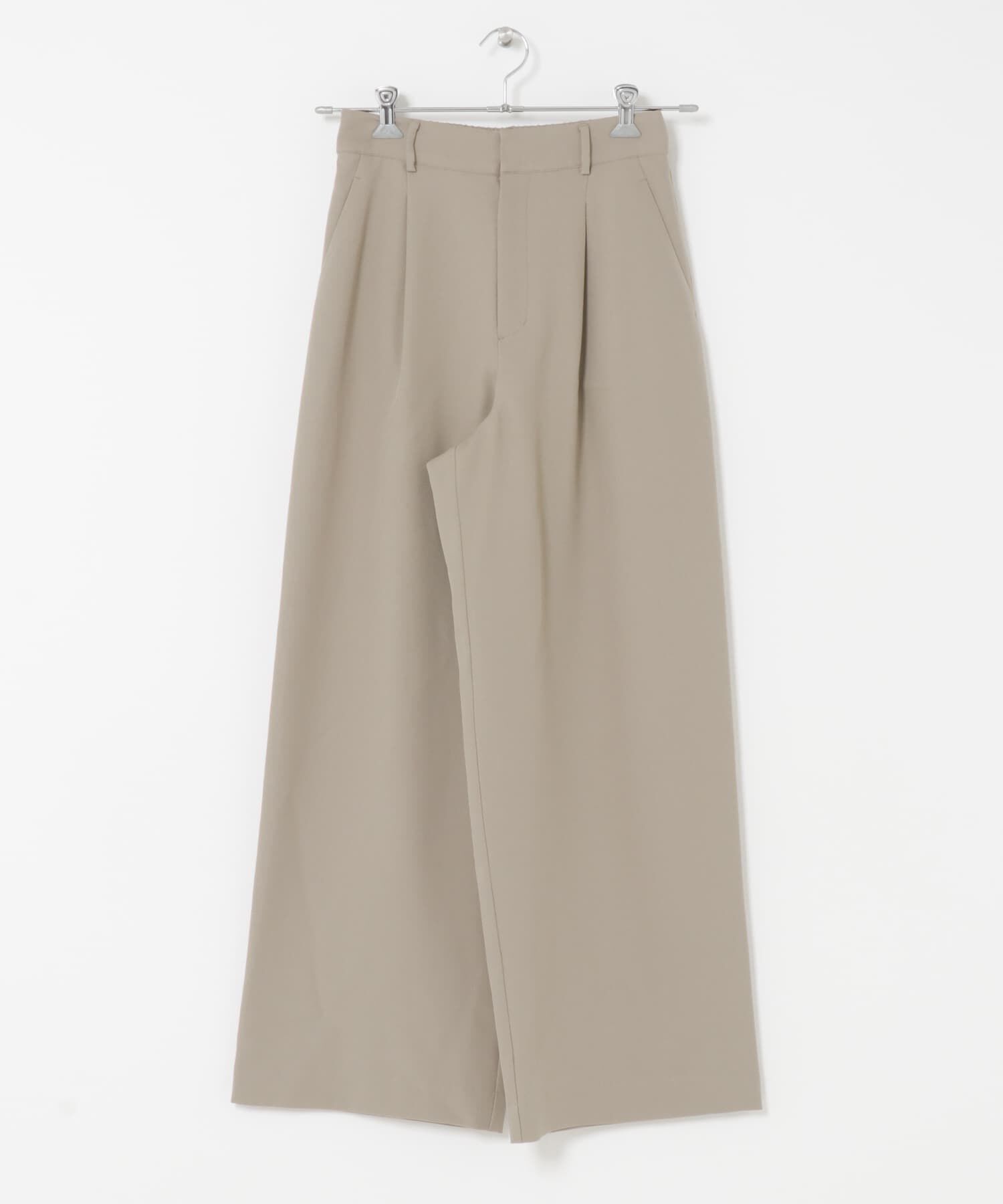 URBAN RESEARCH ROSSO「『UR TECH SMOOTHLUXE』F by ROSSO　タックワイドパンツ」|その他|