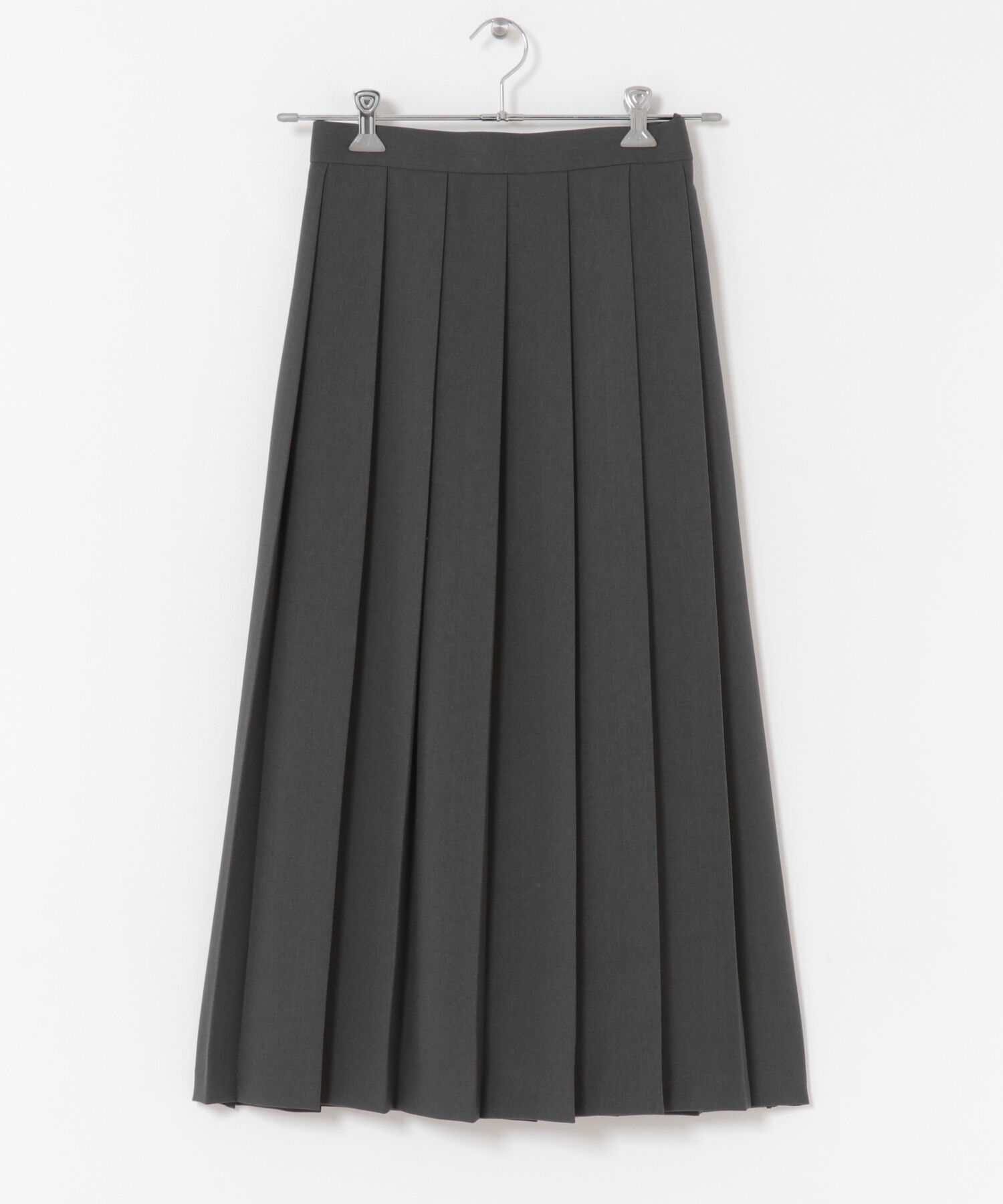 URBAN RESEARCH DOORS「『UR TECH SMOOTHLUXE』片ヒダプリーツスカート」|スカート|