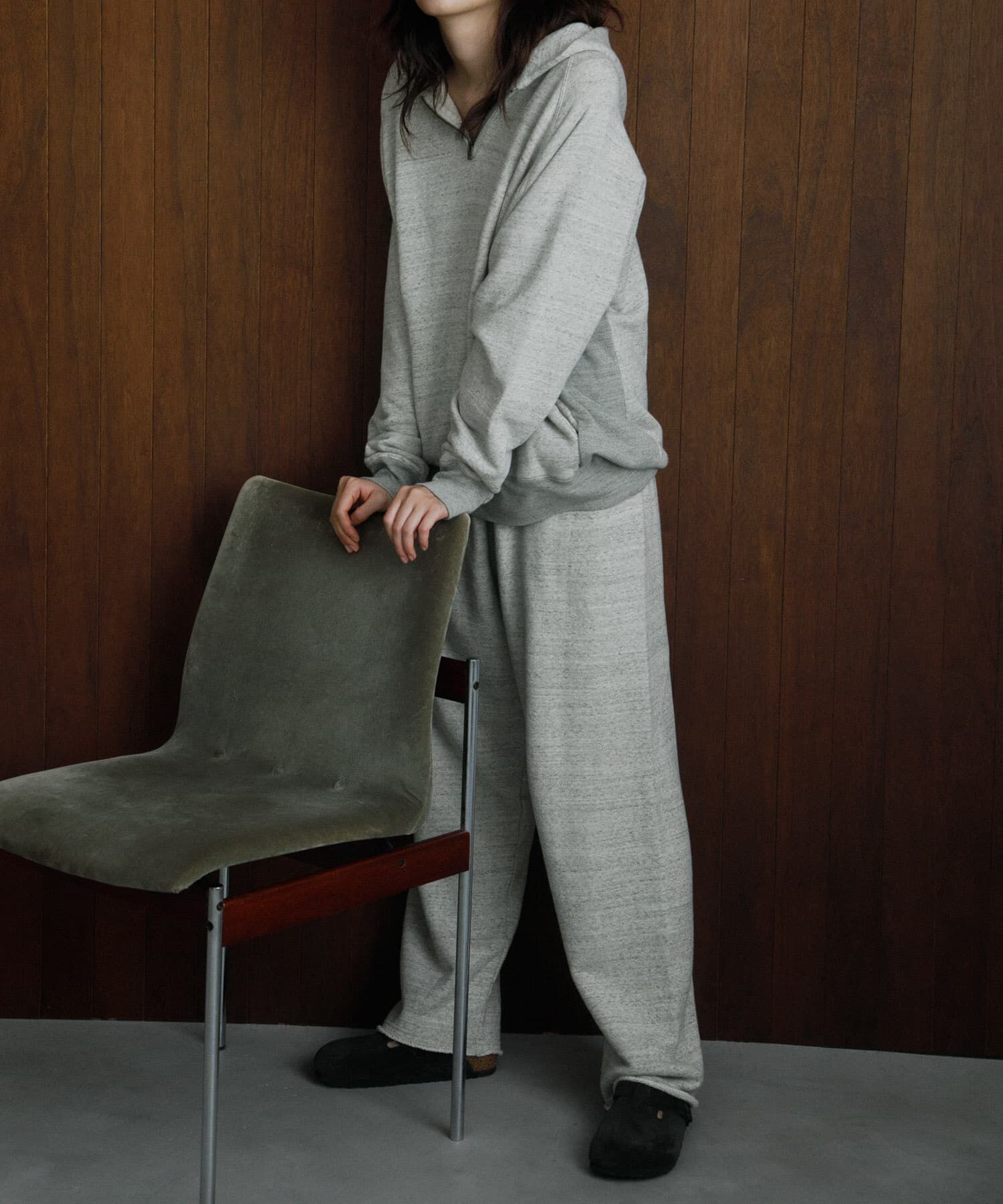 URBAN RESEARCH「UNDYED SWEAT H/Z PARKA」|パーカー|