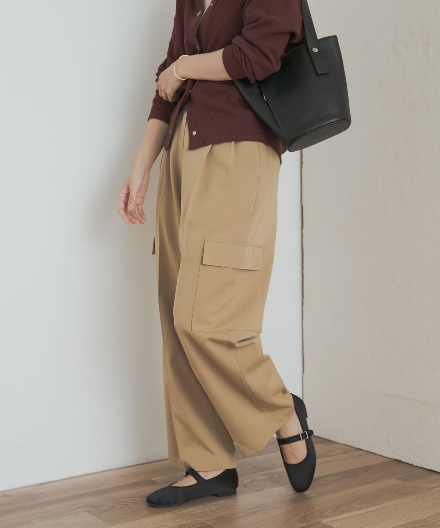 URBAN RESEARCH DOORS「センタープレスカーゴパンツ」|その他|