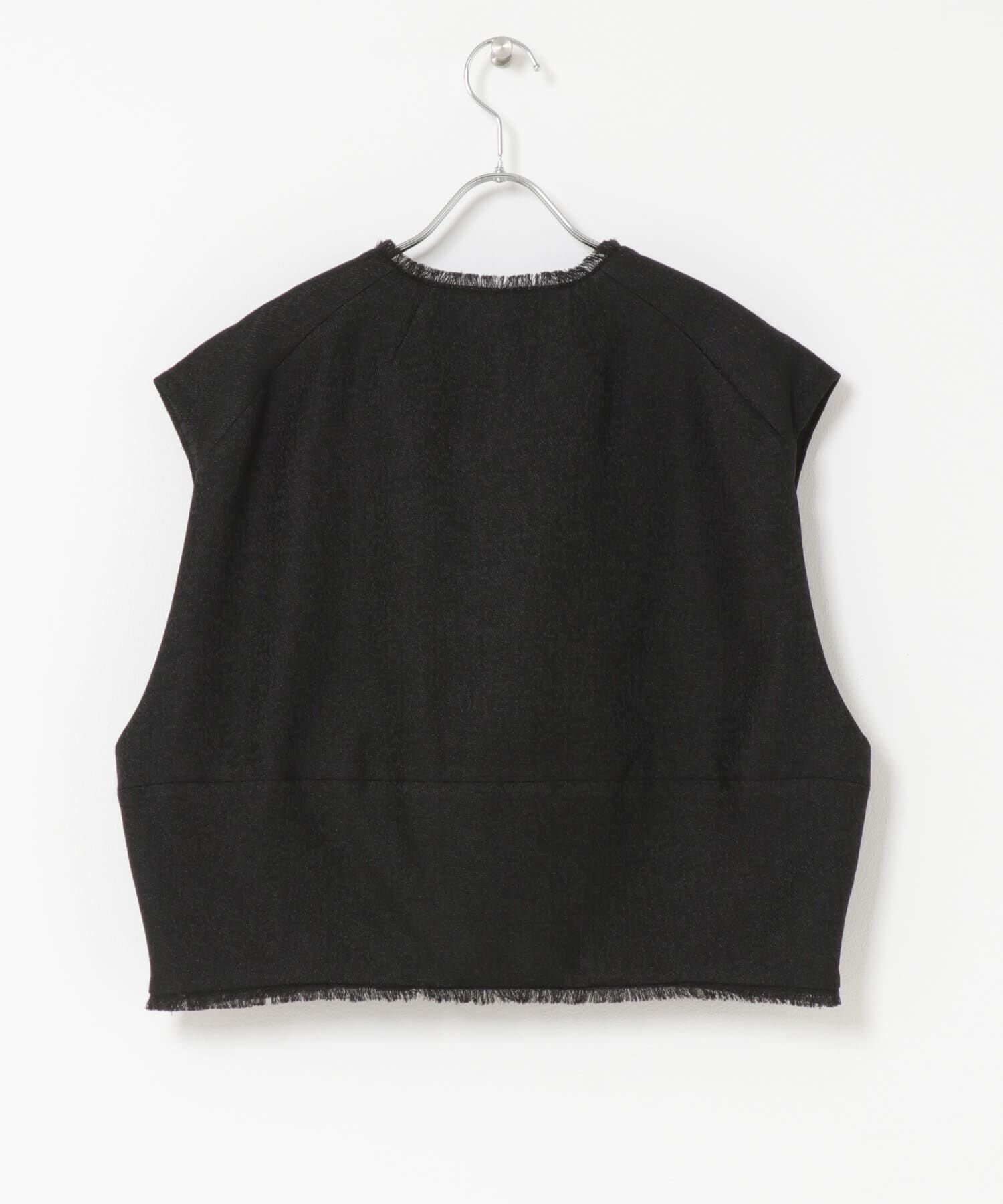 URBAN RESEARCH ROSSO「CHIGNON　ツイードショートベスト」|ベスト・ジレ|