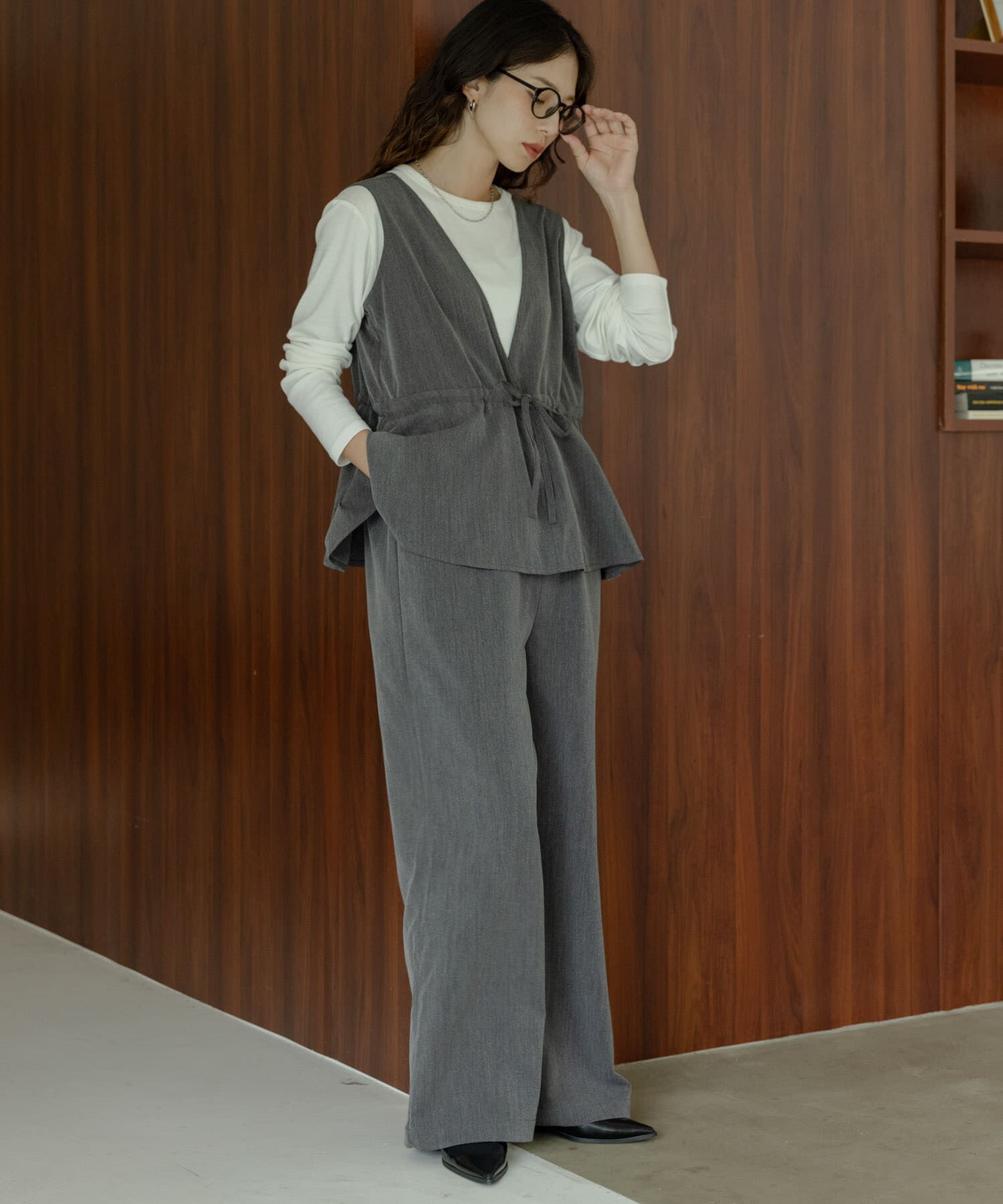 Sonny Label 「ペプラムオールインワン」|オールインワン|