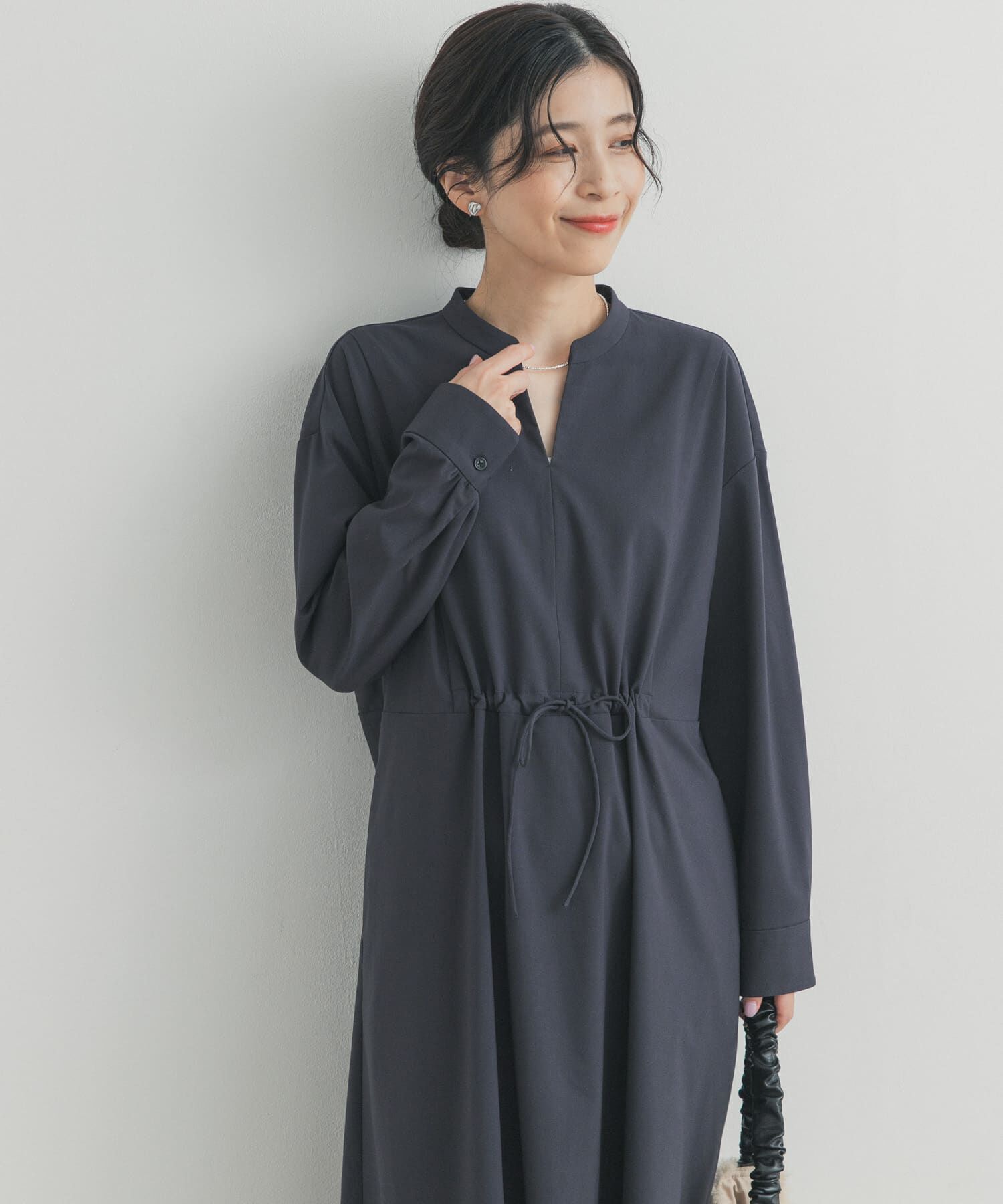 URBAN RESEARCH DOORS「ドロストリボンフレアワンピース」|ワンピース|