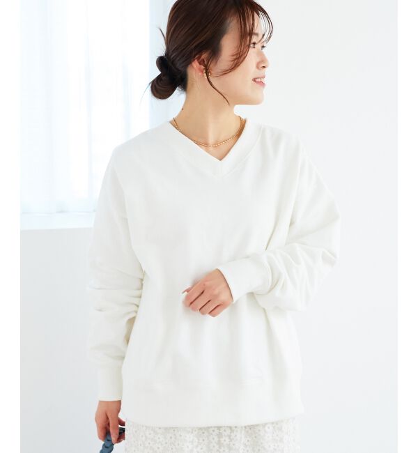 le.coeur blanc「《手洗い可能》2WAYカラースウェット」|スウェット・ジャージ|
