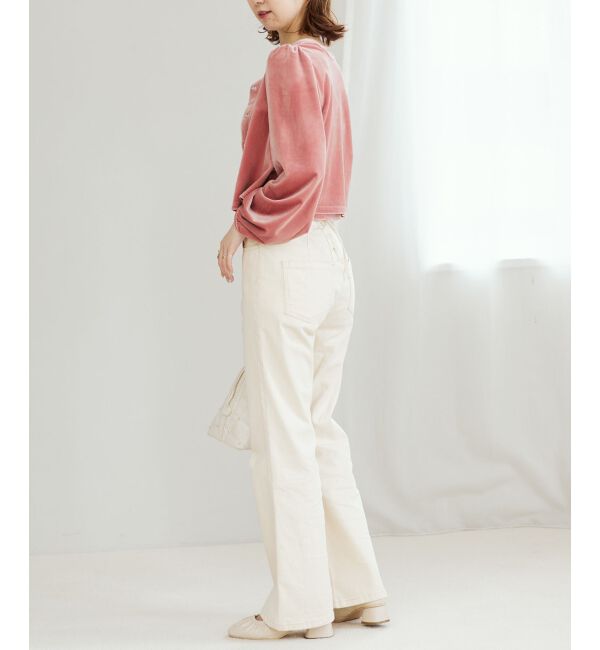 MAJESTICLEGON「キャミセットベロアカーディガン」|カーディガン|