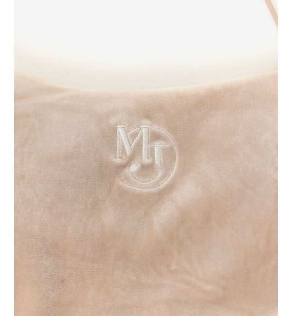 MAJESTICLEGON「キャミセットベロアカーディガン」|カーディガン|