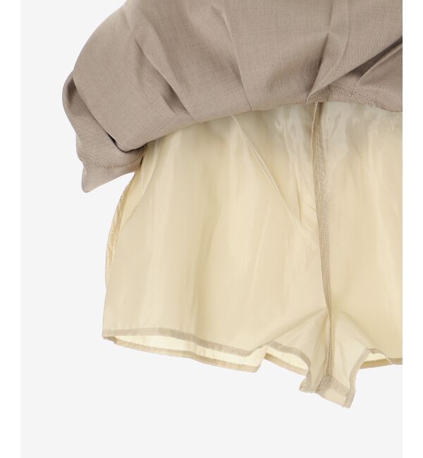 MAJESTICLEGON「太ベルトプリーツミニスカート」|スカート|