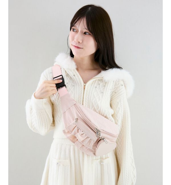  「ハート&times;フリルウエストポーチ」|その他|