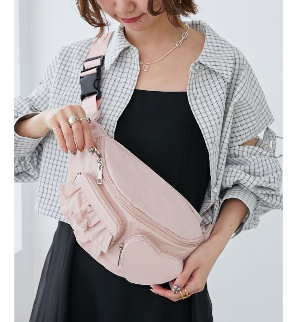  「ハート&times;フリルウエストポーチ」|その他|