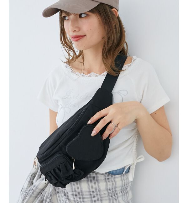  「ハート&times;フリルウエストポーチ」|その他|