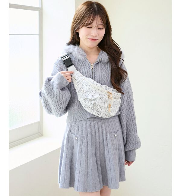  「ハート&times;フリルウエストポーチ」|その他|