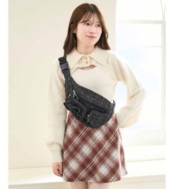  「ハート&times;フリルウエストポーチ」|その他|